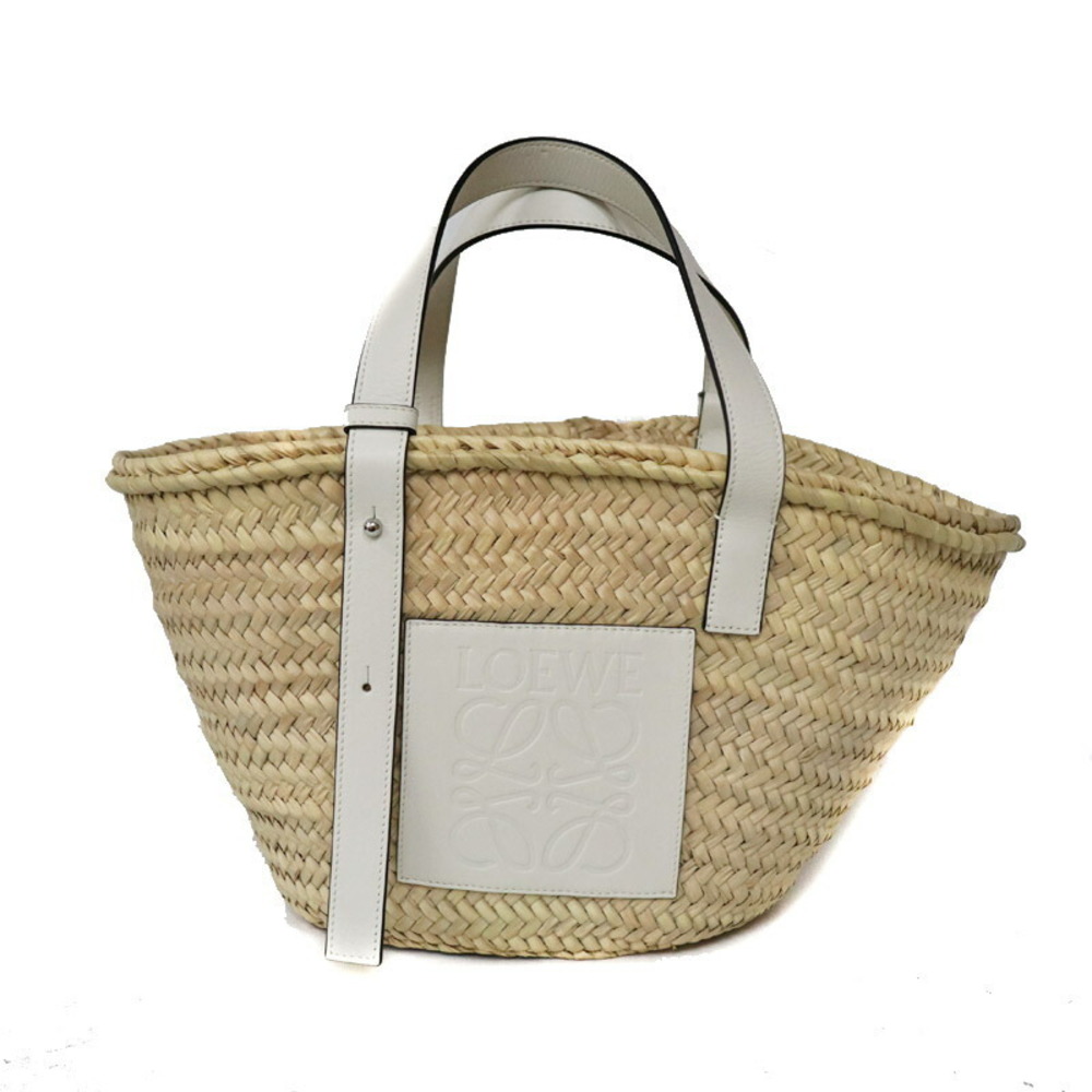 Loewe basket bag raffia Anagram